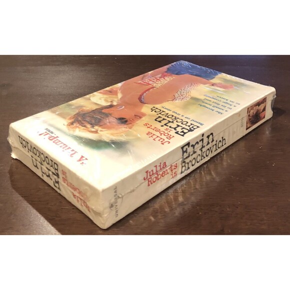 Erin Brockovich (VHS, 2000) Universal Julia Roberts Brand New Sealed - Picture 4 of 4
